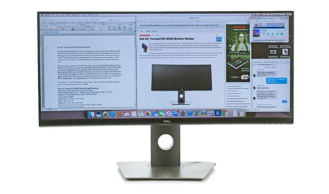 Dell 34” Curved Monitor Review (P3418HW) - StorageReview.com