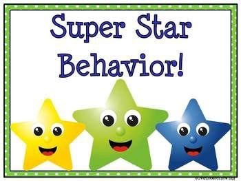 Super Stars! Behavior Clip Chart | Behavior clip charts, Clip chart, Behavior