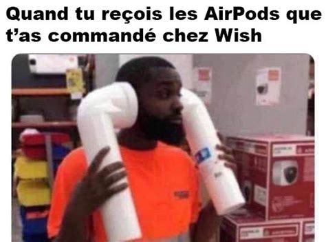 Les AirPods que t’as commandé chez Wish - GeekQc.ca