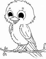 Cute Baby Birds Coloring Pages To Printables sketch template