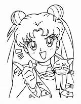 Sailor Moon Anime Coloring Pages Fun For Kids And All Ages 8 Digital  sketch template