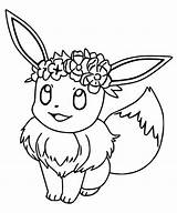 Eevee Pokemon Coloring Page Free Printable Pages sketch template