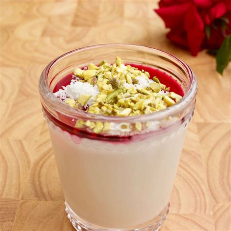 Malabi – Rosewater Pudding With Pomegranate Syrup | Recipe | Recipes, Middle eastern desserts ...