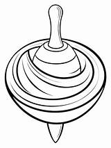 Spinning top colouring Book Pages For Children And Adults With Vector  sketch template