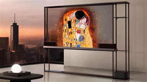 Transparent TV in the living room: LG Signature OLED T - Transparent TV | City Magazine