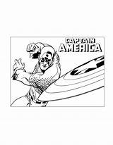 Captain America Coloring Pages – Printable FREE sketch template