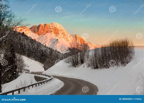 Sunrise in Germany Alps, Berchtesgaden, Bavaria, Germany Stock Image ...