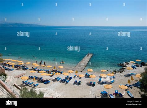 Corfu nissaki beach hi-res stock photography and images - Alamy