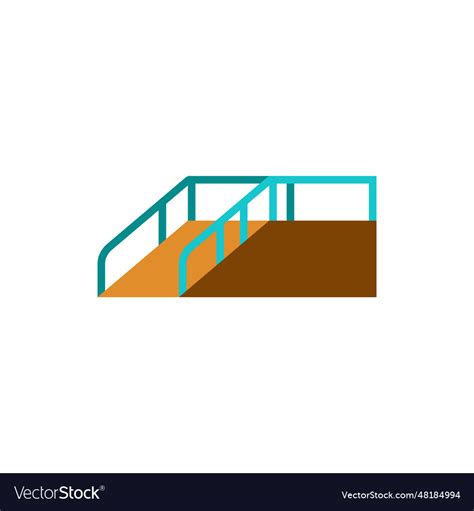 Wheelchair ramp icon Royalty Free Vector Image