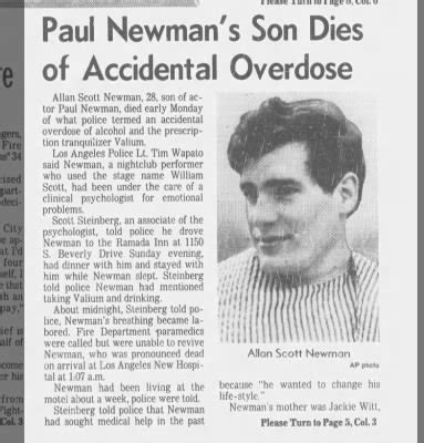 Scott Newman death, LA Times, 1 of 2 - Newspapers.com™