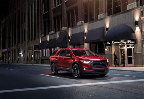 2020 Chevy Traverse Redline review - 2022 and 2023 New SUV Models