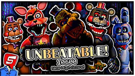 FNAF UCN 50/20 MODE COMPLETE! - Ultimate Custom Night 50/20 (Five Nights At Freddys Security ...