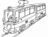 Tram coloring Pages To Download And Print For Free sketch template