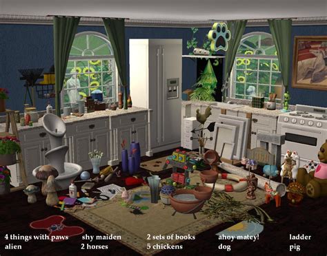 Mod The Sims - Hidden Objects? iSpy with my Simmie Eye...