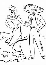 Dance Coloring Pages  Best For Kids sketch template