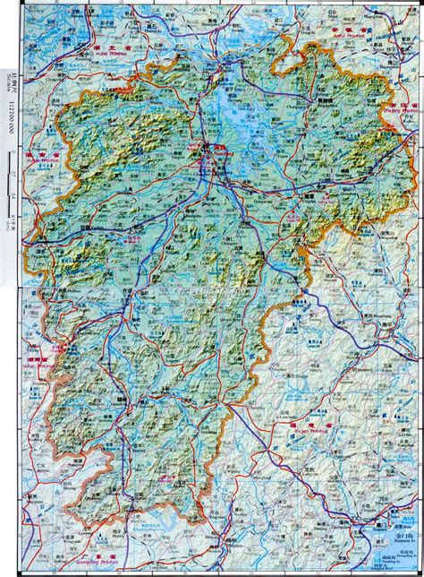 Jiangxi China Map - Maps of Jiangxi