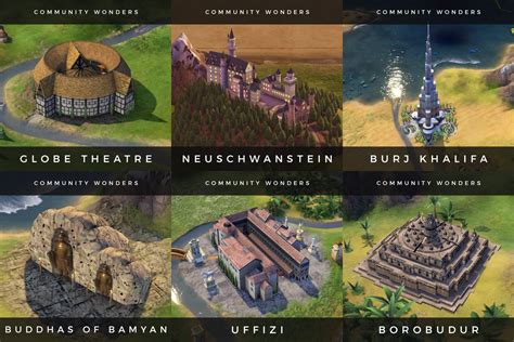 New World Wonders released for Civilization VI! : r/civ