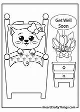 Get Well Soon Coloring Pages  For Kids sketch template