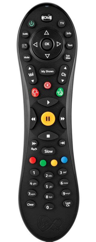 Genuine Virgin Media Tivo Remote Control – PlutoDirect