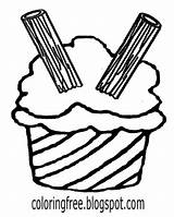 Whipped Topping Coloring Page More Image Piece Cream Pies Sketch  sketch template