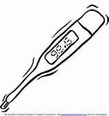 Thermometer Coloring Page At GetColoringscom  Free Printable sketch template