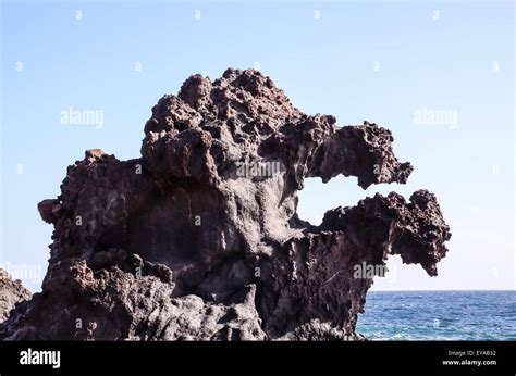 Basaltic Lava Formation Stock Photo - Alamy