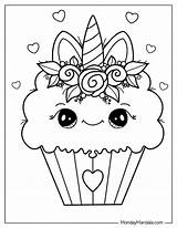 Free Printable Cupcake Coloring Pages 50% OFF sketch template