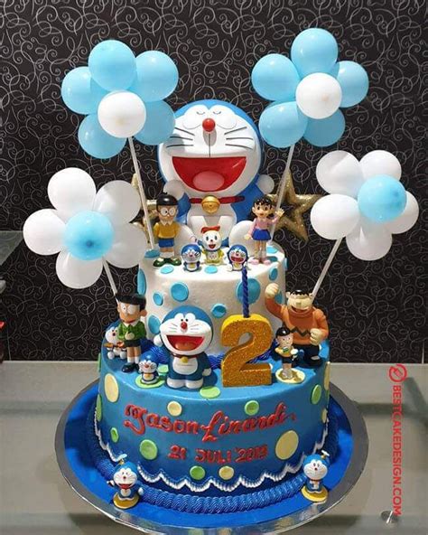 50 Doraemon Cake Design (Cake Idea) - October 2019 | Doraemon cake ...