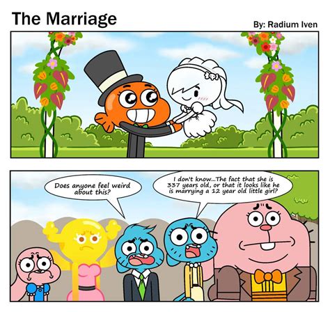 TAWoG Fanart: The Marriage | Amazing World Of Gumball. Amino