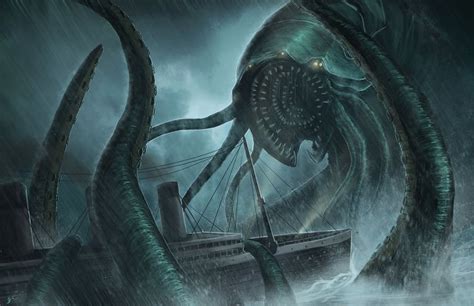 Kraken Attack by Joshua Carrenca : ImaginaryLeviathans