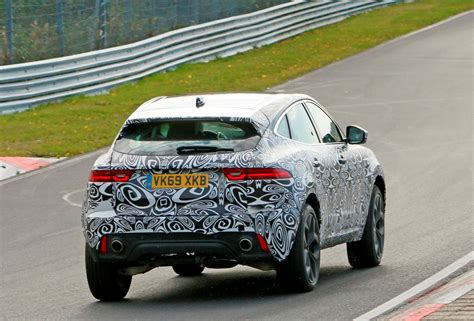 Facelifted 2022 Jaguar E-Pace Spied Lapping the Nurburgring ...