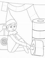 Elf On Shelf coloring Page  Download Print Or Color Online For Free sketch template