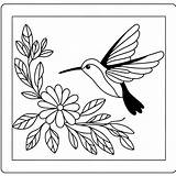 Flower Hummingbird Coloring Pages Bring The Beauty Of Nature To Life sketch template