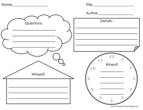 Resources | Reading | Story Elements | Worksheets