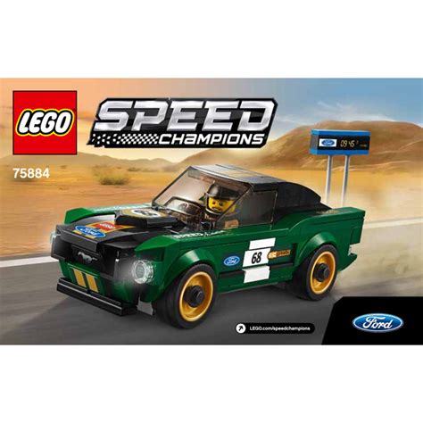 LEGO 1968 Ford Mustang Fastback Set 75884 Instructions | Brick Owl - LEGO Marketplace