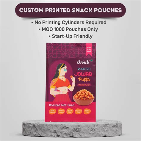 Custom Printed Snack Pouches by bagsandpouches on Dribbble