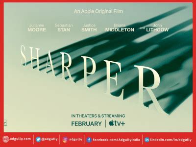 Apple Original Film â€œSharperâ€ to premiere in select theaters