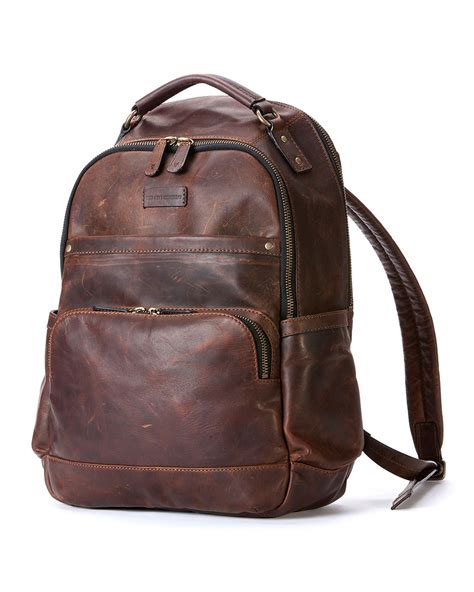 Frye Logan Leather Backpack Dark Brown in Brown for Men (DARK BROWN) | Lyst