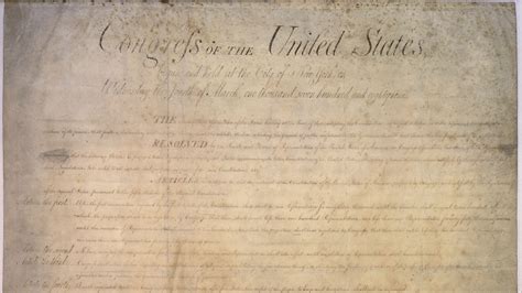 Today in History: Bill of Rights Sent for Ratification Consideration ...