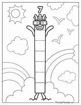28 Numberblocks Coloring Pages Free PDF Printables sketch template