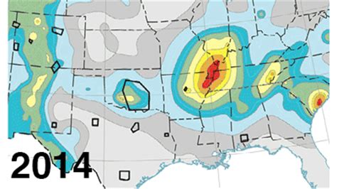 Heartland fracking quakes show up on new U.S. earthquake hazard map 2015 - Strange Sounds