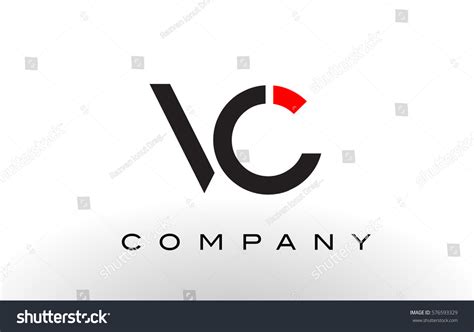 Vc Logo Letter Design Vector Red Stock Vector (Royalty Free) 576593329 | Shutterstock