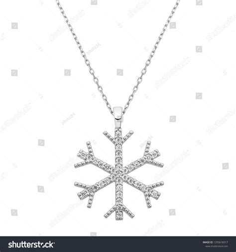 156 Diamond Snowflake Necklace Stock Photos, Images & Photography ...