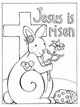 Jesus Easter Sunday Coloring Page & coloring Book sketch template