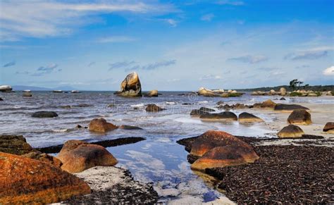 Quintell Beach at Lockhart River Queensland Stock Photo - Image of sand ...