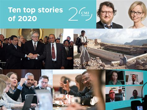 Our 10 top stories of 2020 - CMI