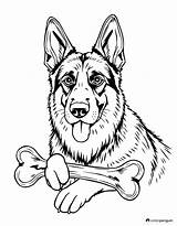 14 German Shepherd Coloring Pages Free PDF Printables sketch template