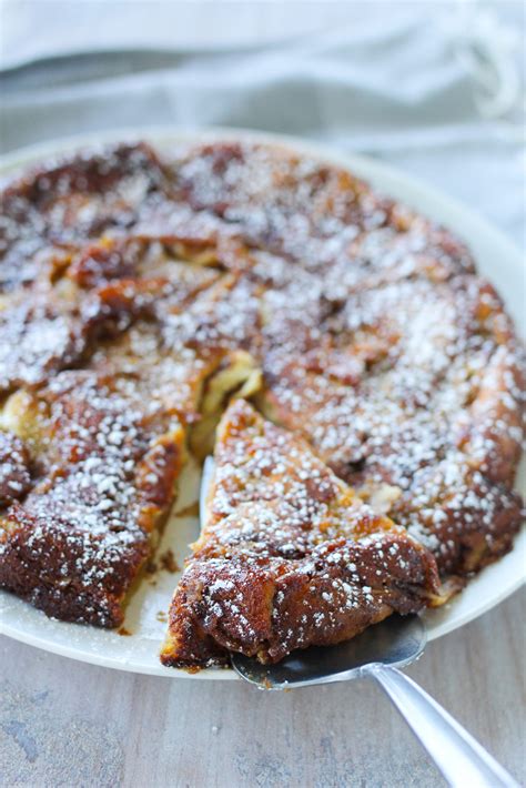 Easy German Apple Pancake Recipe | A Bountiful Kitchen