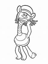 Trolls Movie Coloring Pages  Best For Kids sketch template