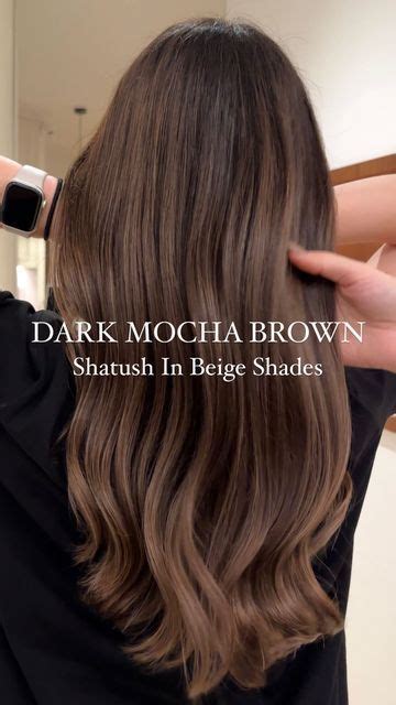 DW CREATIVE GROUP on Instagram: "Dark Mocha Brown 🐻🤎 SHATUSH in Beige shades See how we created ...